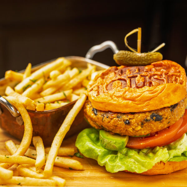 Sweet Potato & Black Bean Burger